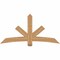 Ekena Millwork Alberta Smooth Timber Gable Bracket, Western Red Cedar, 72"W x 36"H x 5 1/2"D x 5 1/2"F, 12/12 Pitch GBW072X36X0606ALB00SWR - alternate 1